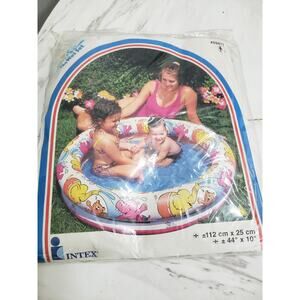 VINTAGE 1999 Intex The Wet Set Jungle Kiddi Pool - 44” x‎ 10” #59411 NOS